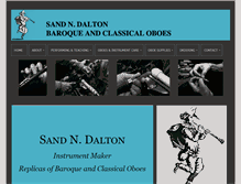 Tablet Screenshot of baroqueoboes.com